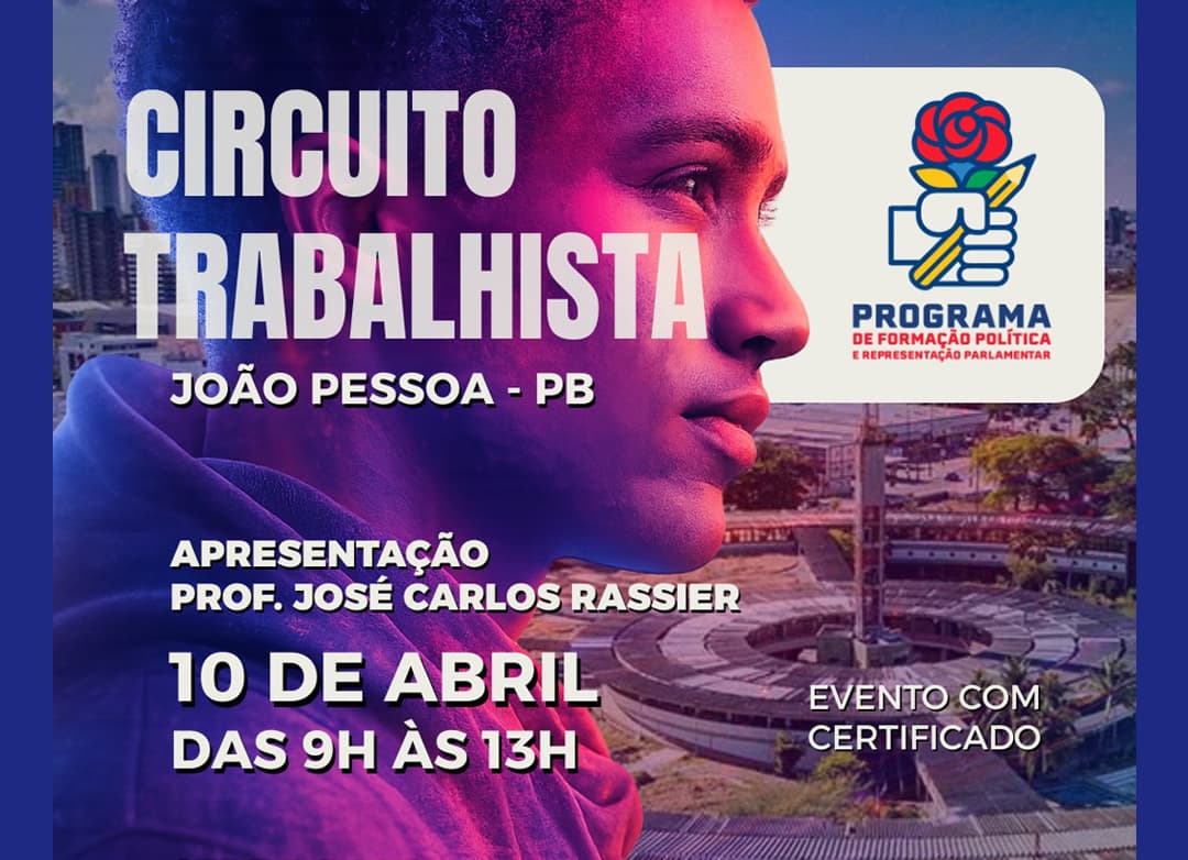 Circuito Trabalhista mobiliza formação política em duas capitais do Nordeste