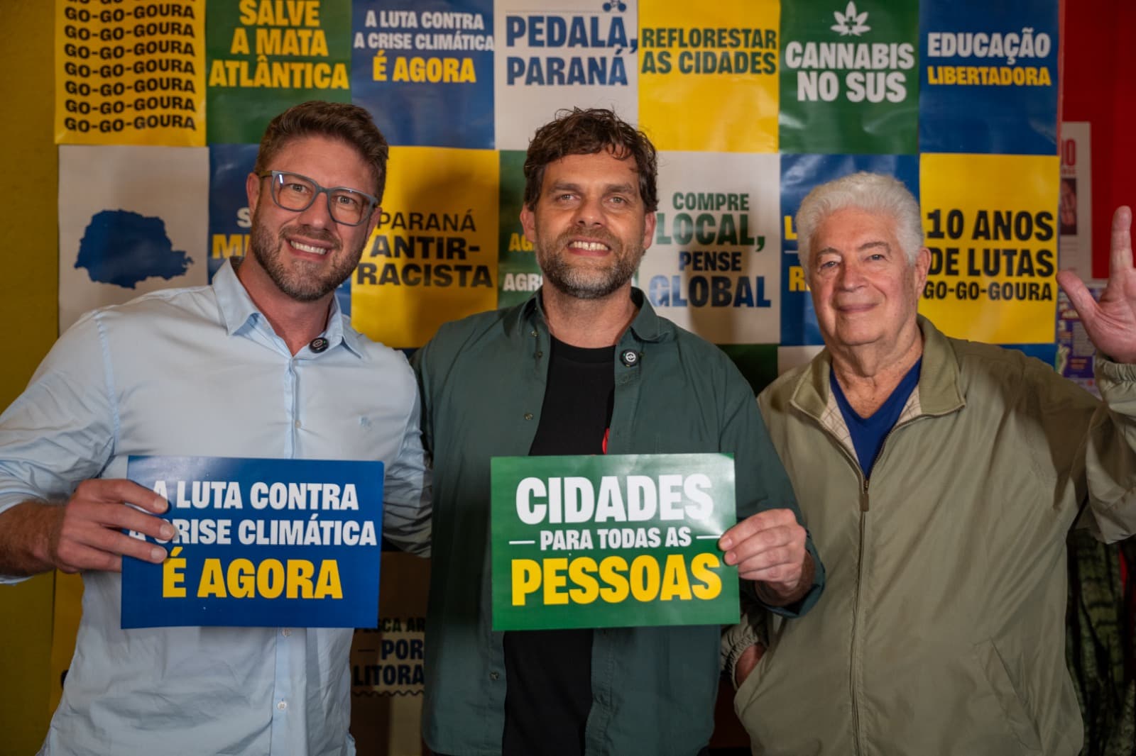 Deputado Goura lança pré-candidatura a reeleição no Paraná e comemora 10 anos de luta política