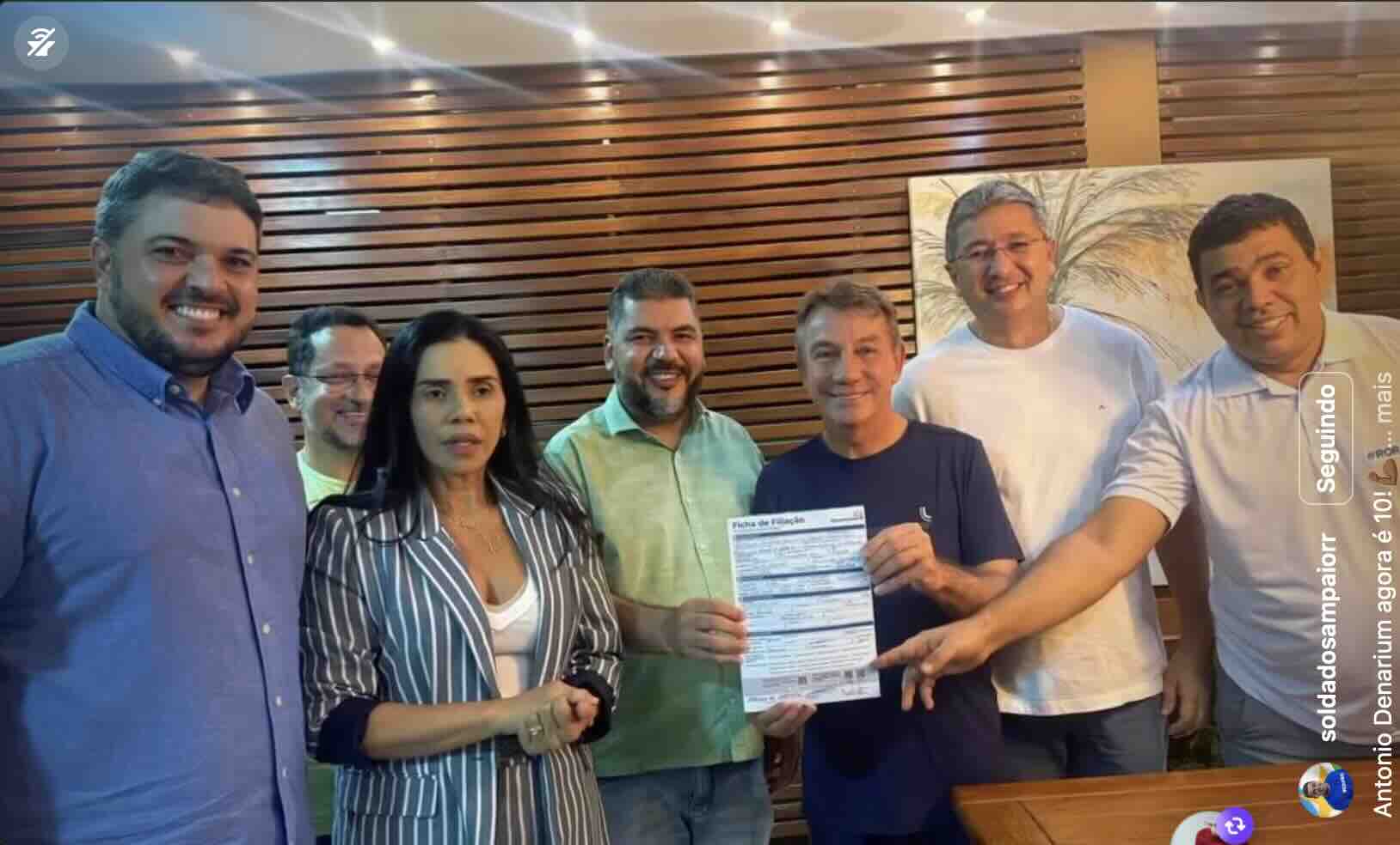 Denarium deixa o PP e se filia ao Republicanos