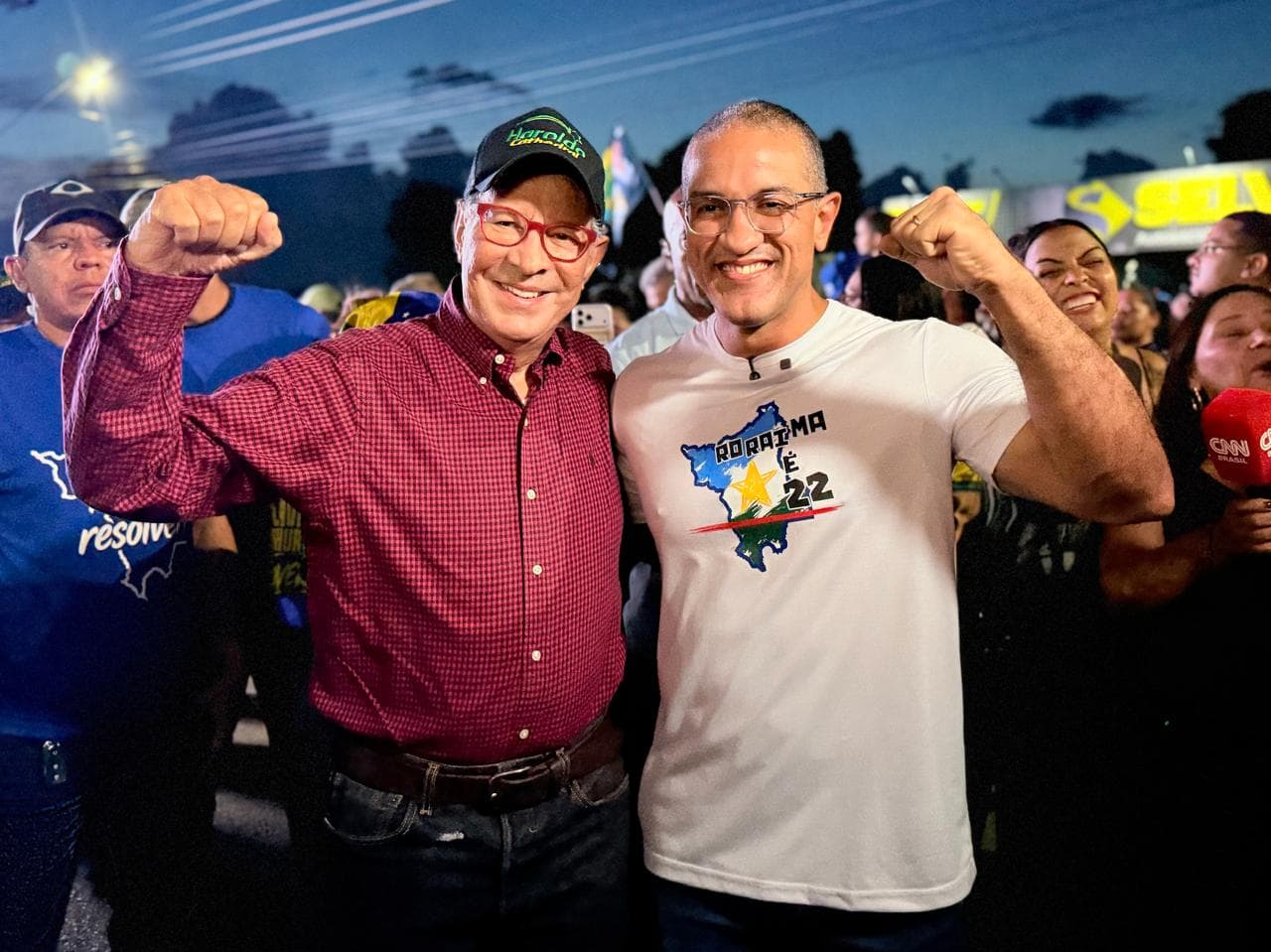 Arthur Henrique e Haroldo Cathedral são eleitos governador e vice do Estado de Roraima